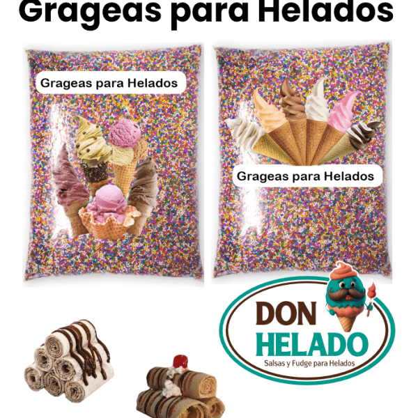 Grageas para Helados